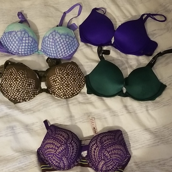 Lot of 5 victorias secret bras - Picture 1 of 5